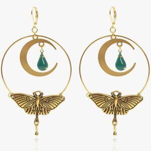 Boho dangle bird earrings N230
